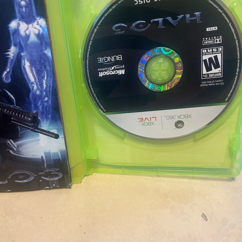 Microsoft Halo 3 for Xbox 360 - Green Case